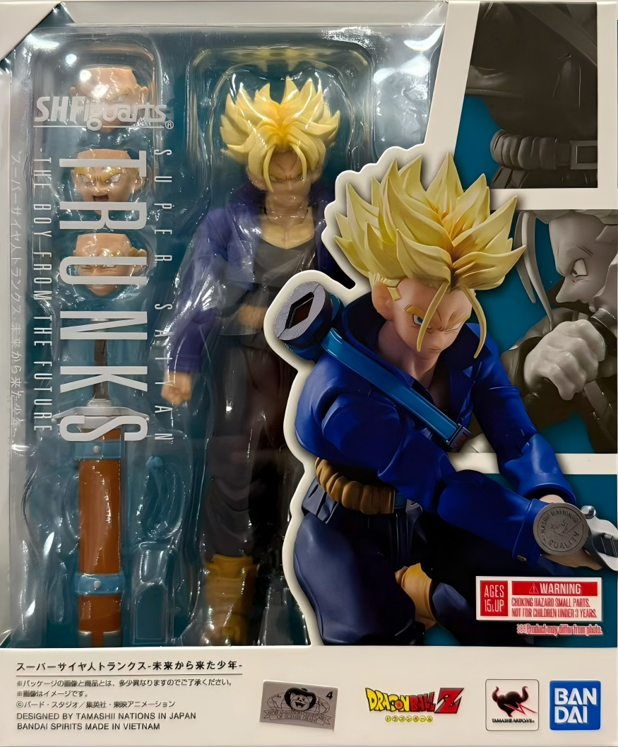 SHF 龍珠Z 人造人篇 超級撒亞人 杜拉格斯 來自未來的少年 再版 7500日元（HDB-69869）