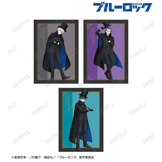 蓝色监狱 怪盗Ver. 拍立得风卡片 3张set 凪诚士郎&御影玲王&糸师凛500日元（TBA)