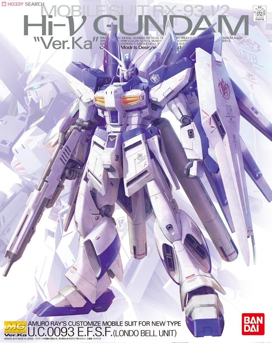 模型 MG 1/100 機動戰士高達逆襲的夏亞 Hi-ν 海牛高達 Ver.Ka 7400日元（HGD-5061591）