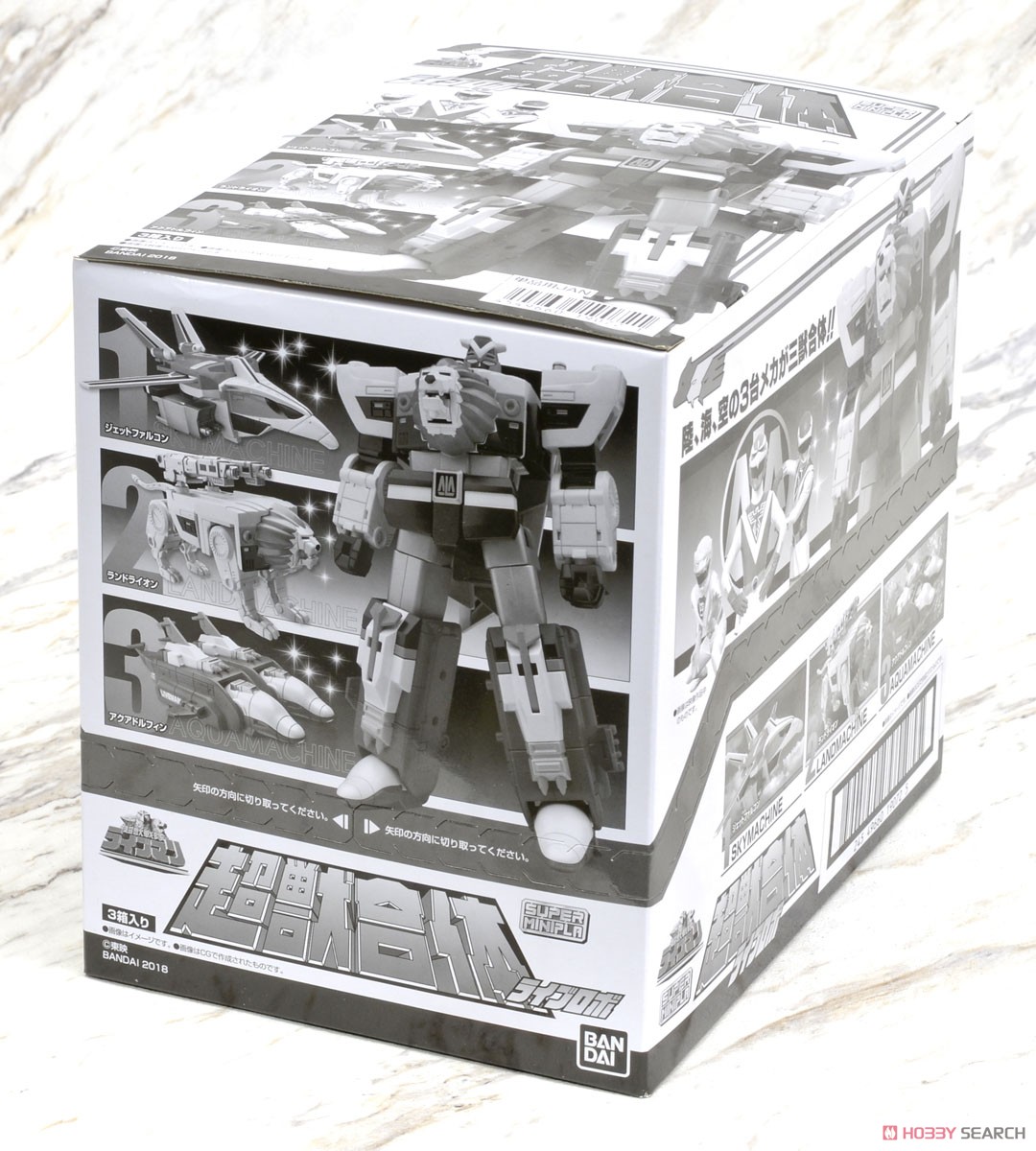 限定 糖果盒蛋 MINIPLA 超獸戰隊 生命人 超獸合體 生命機器人 1400日元（HCT-19072WO）