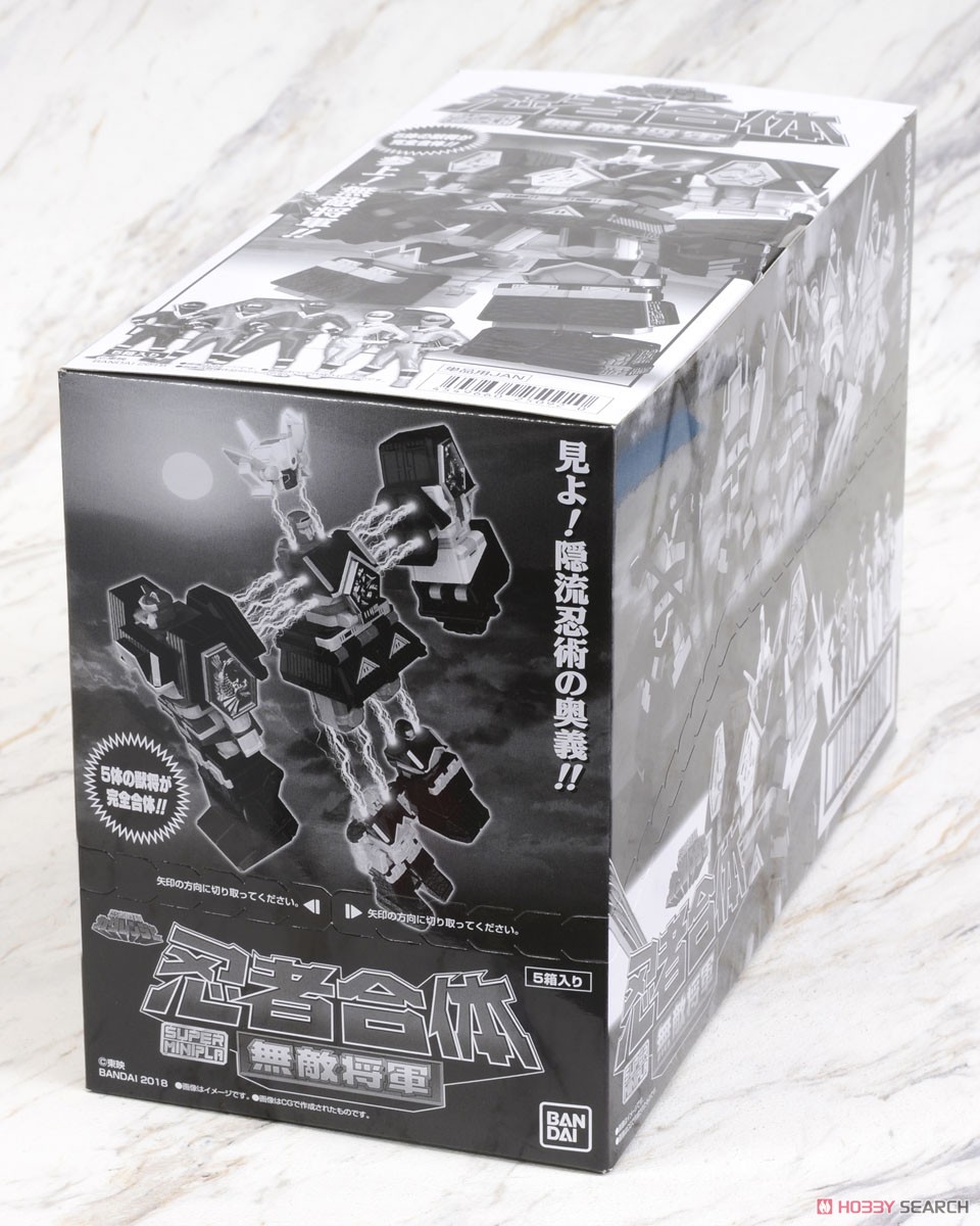 限定 糖果盒蛋 SMP 忍者戰隊 忍連者 忍者合體 無敵將軍 1100日元（HCT-25092WO）