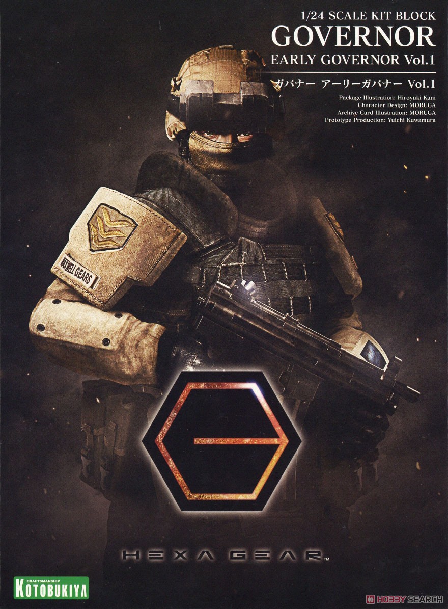 壽屋 拼裝模型 1/24 六角機牙 早期牙機將 vol.1 士兵 146元（KTB-HG028R）