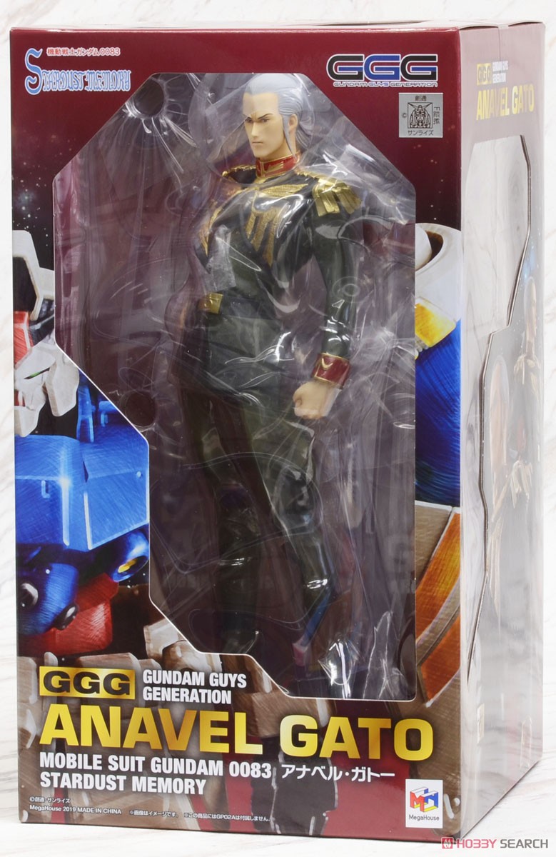 Mega house 限定 GGG 機動戰士高達0083 星塵回憶錄 阿納貝爾·卡多 12000日圓（HMG-82844）