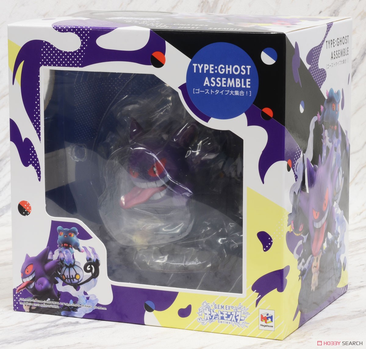 Mega house 限定 G·E·M系列 寵物小精靈 幽靈系列小精靈大集合 11000日圓（HMG-82894）