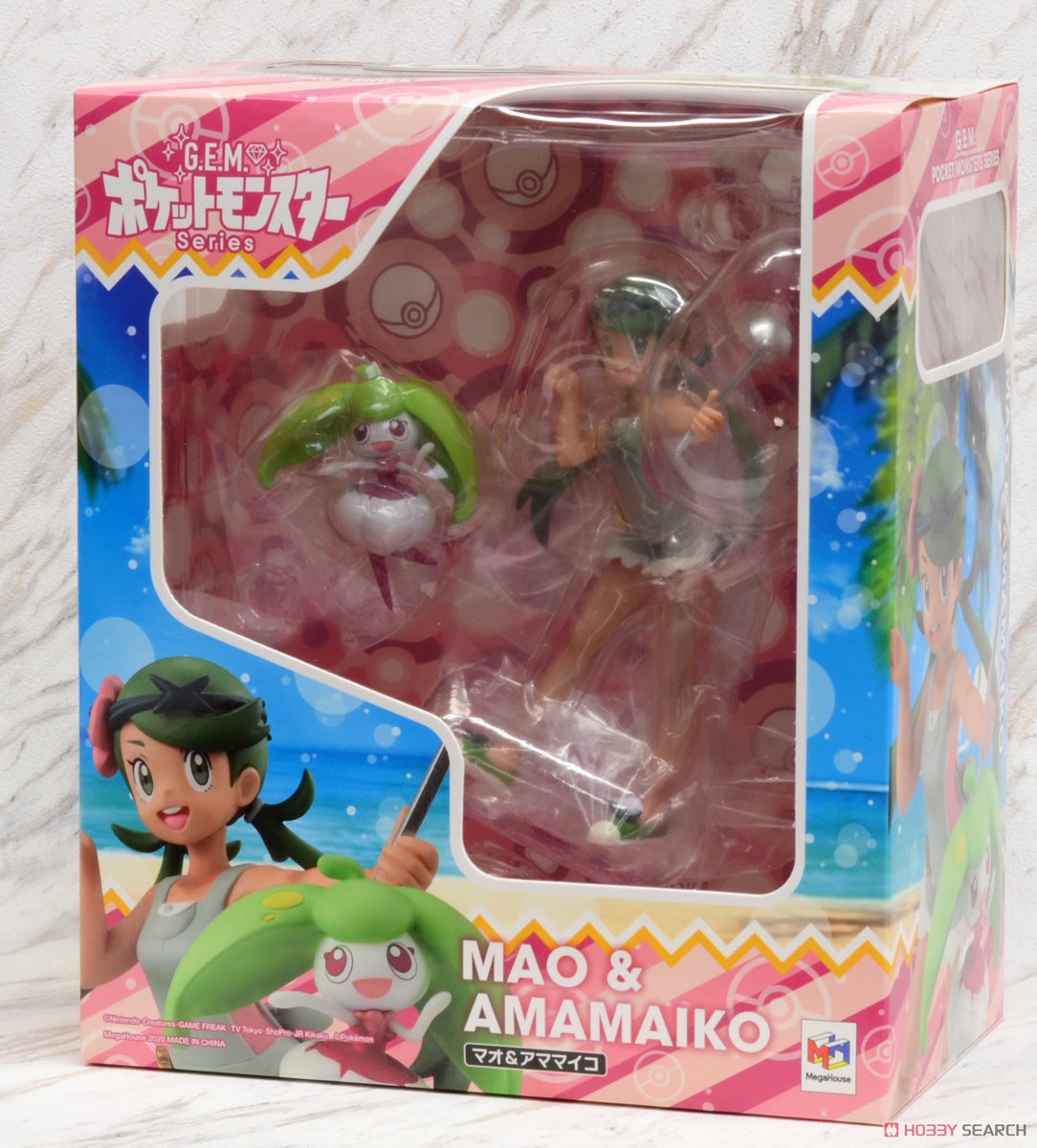 Mega house 限定 G·E·M系列 寵物小精靈 瑪奧&甜舞妮 7300日圓（HMG-82893）
