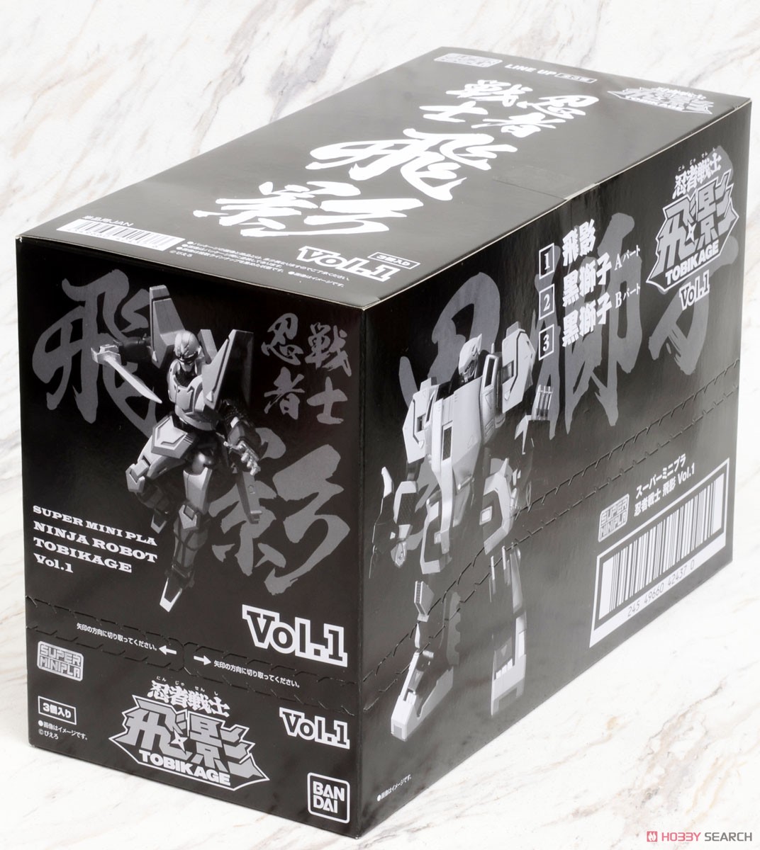 糖果盒蛋 超級迷你拼裝 忍者戰士飛影 第一彈 2100日圓（HCT-42437WO）