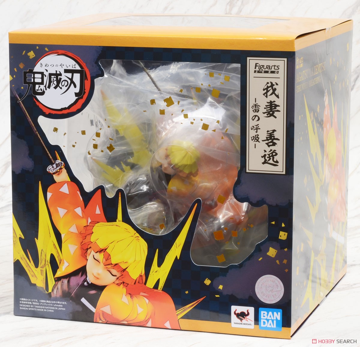 Figuarts Zero 鬼滅之刃 我妻善逸 雷之呼吸 (再版 ) 7500日圓（BAN-59181）