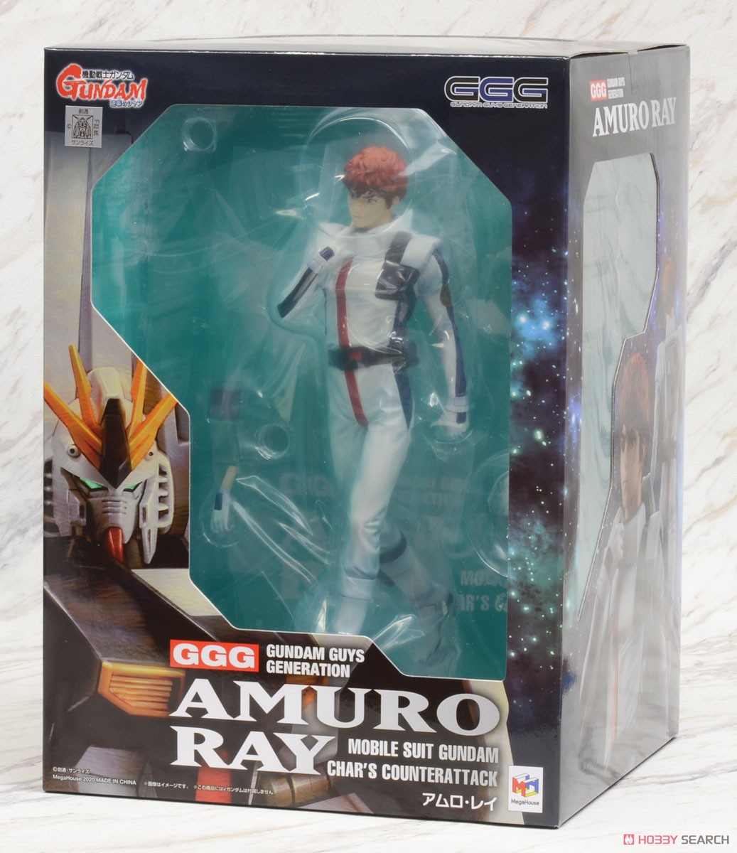 Mega House 限定 GGG系列 機動戰士高達 逆襲的夏亞 阿姆羅·雷 13000日圓（HMG-82961）