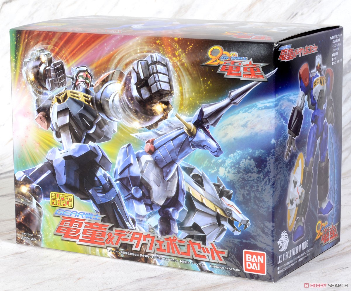 糖果盒蛋 超級迷你拼裝  GEAR戰士 電童 戰士電童&數據武器套裝 5000日元（HCT-50397WO）