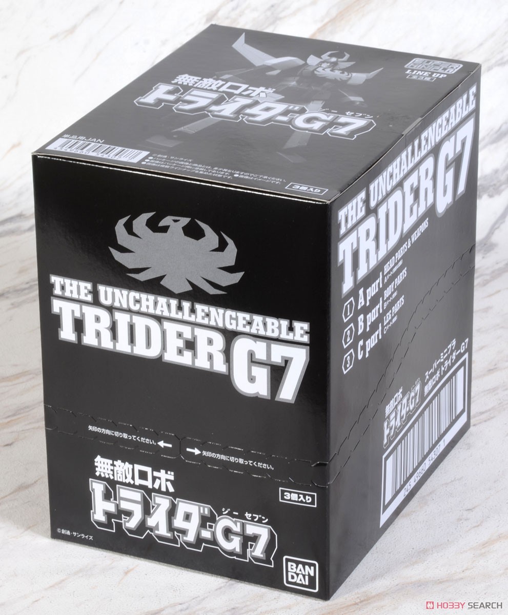 糖果盒蛋 超級迷你拼裝 無敵機器人 託萊塔G7 1800日元（HCT-54307WO）