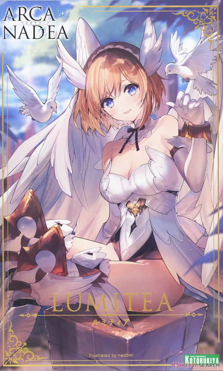 壽屋 拼裝模型 阿爾卡納蒂亞 機娘 露密提雅白天使 再版 344元（KTB-AR001）