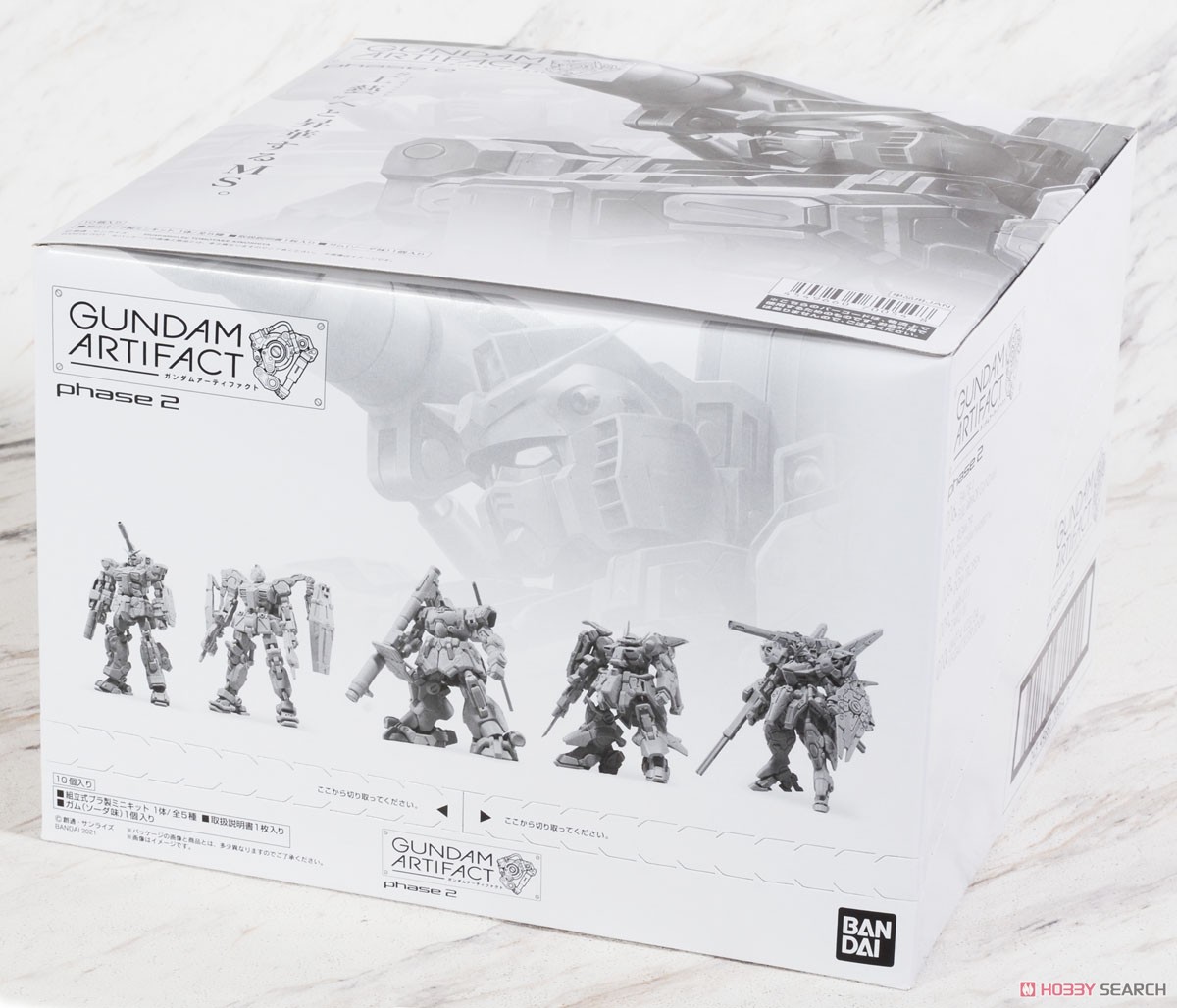 糖果盒蛋 機動戰士高達 ARTIFACT拼裝系列 第二弹 450日元（HCT-70054WO）