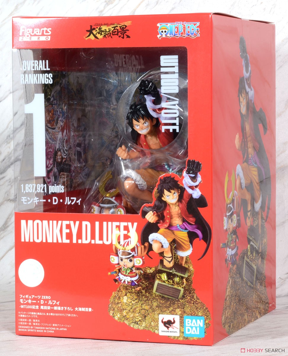 Figuarts ZERO  海賊王 WT100紀念大海賊百景 蒙奇.D.路飛 7000日元（HOP-61512）