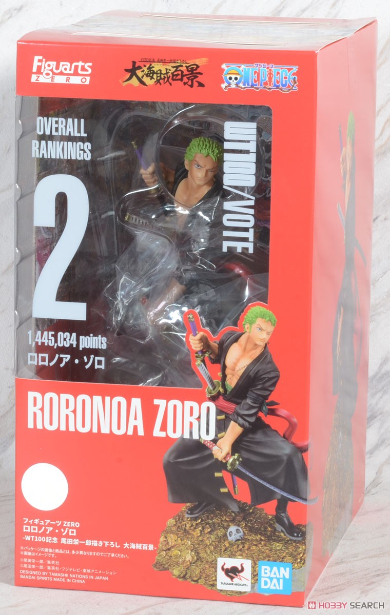 Figuarts ZERO 海賊王 WT100紀念大海賊百景 羅羅亞. 佐羅 5500日元（HOP-63001）