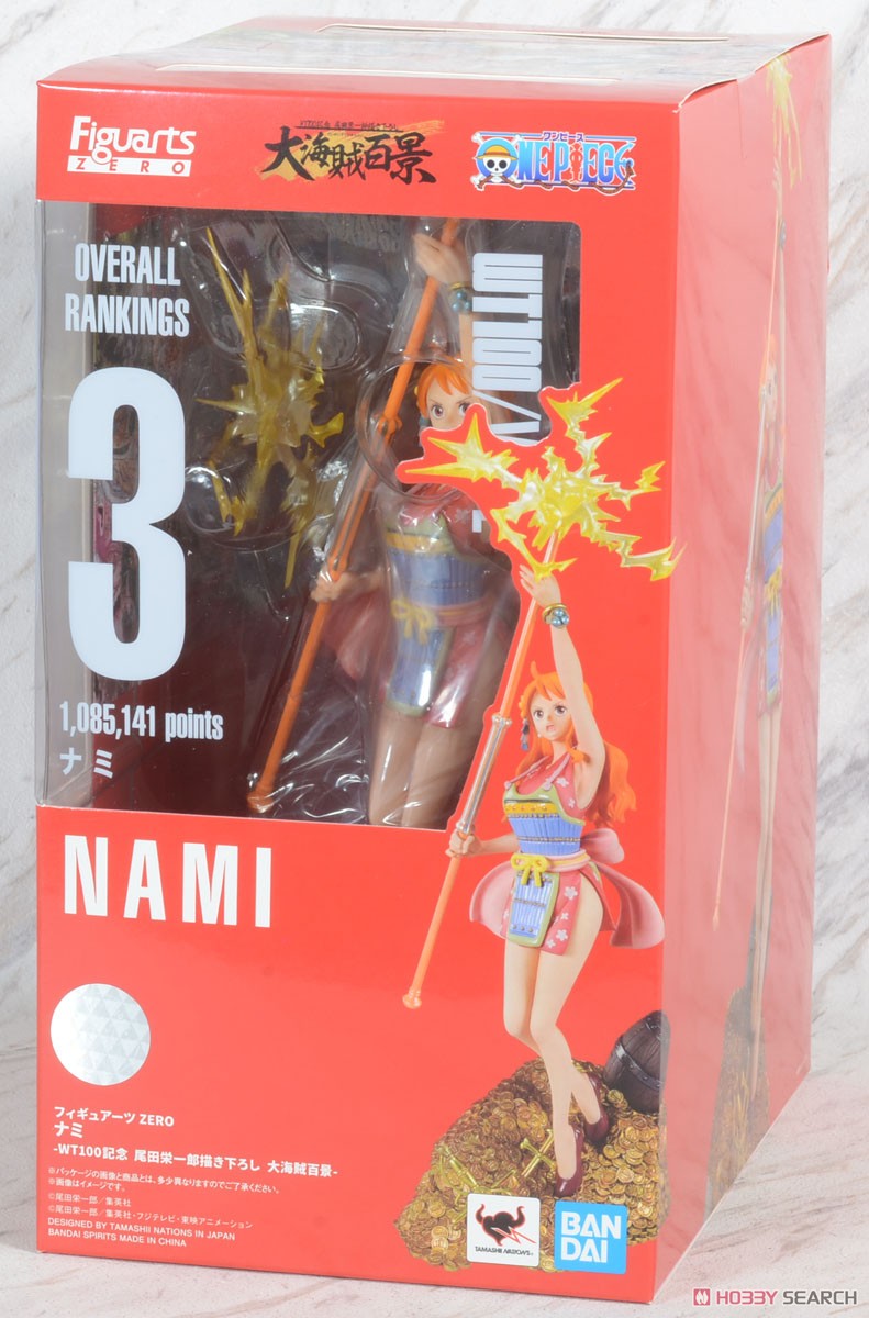 Figuarts ZERO 海賊王 WT100紀念大海賊百景 娜美 5500日元（HOP-63002）