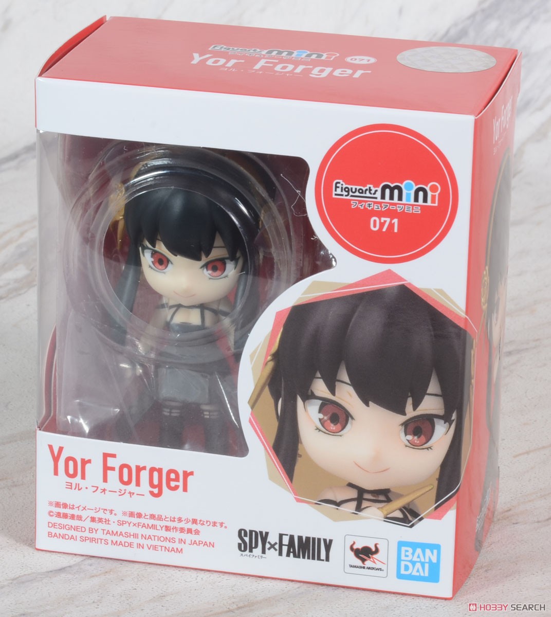 Figuarts Mini 71 間諜過家家 約爾 福傑 2700日圓（BAN-63258）