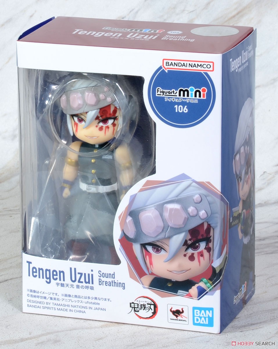 Figuarts Mini 106 鬼滅之刃 遊郭編 宇髓天元 音之呼吸 3200日元（BAN-64042）
