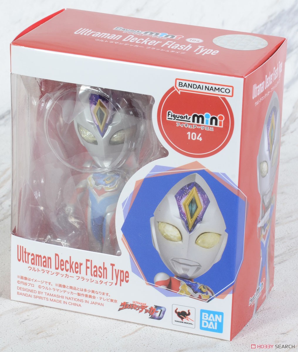 Figuarts Mini 104 德凱奧特曼 德凱 閃亮形態 2700日圓（BAN-64155）