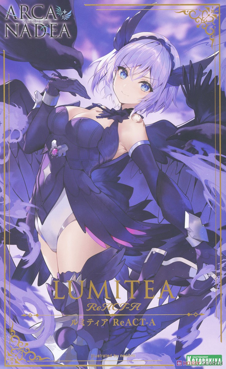壽屋 拼裝模型 阿爾卡納蒂亞 黑天使露蜜提雅 ReACT-A 351元（KTB-AR010 ）