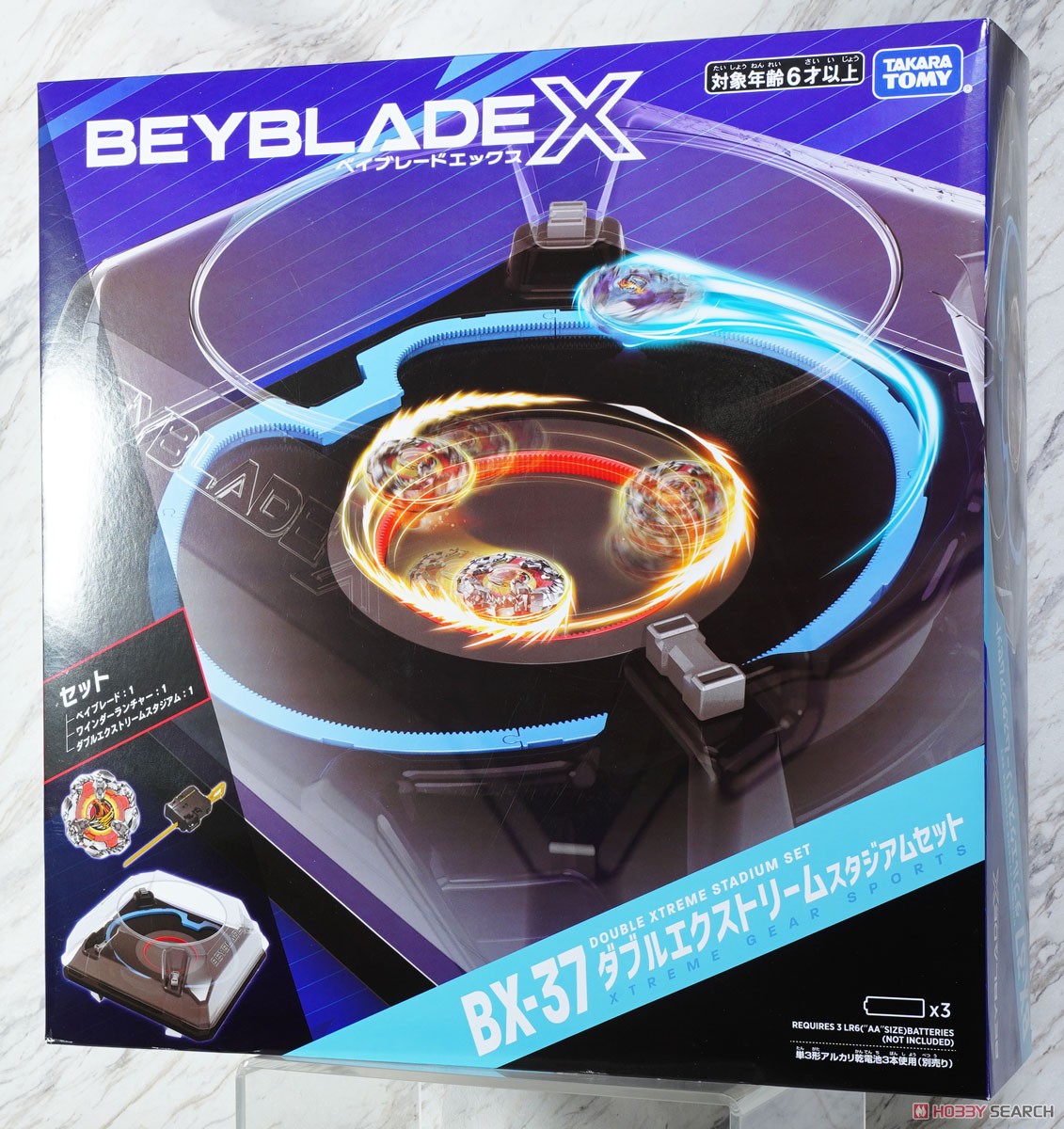 TAKARA TOMY BEYBLADE 霸旋陀螺 BX-37 電動雙重極限陀螺盤套裝 599.9元（TAL-939481）