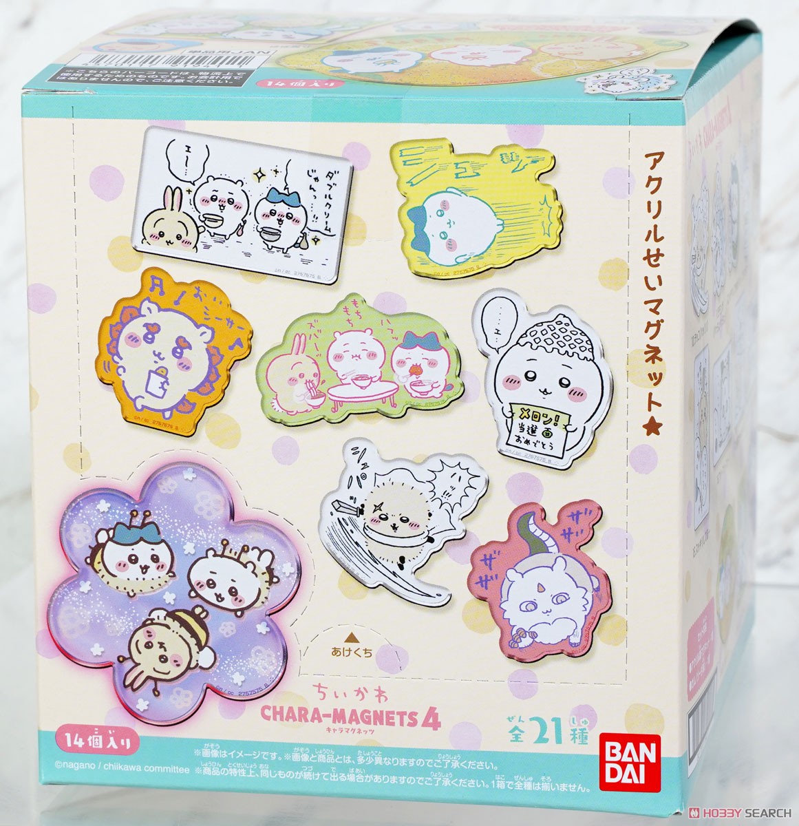糖果盒蛋 CHIIKAWA 吉伊卡哇 角色造型磁貼第四彈 250日元（HCT-91941WO）