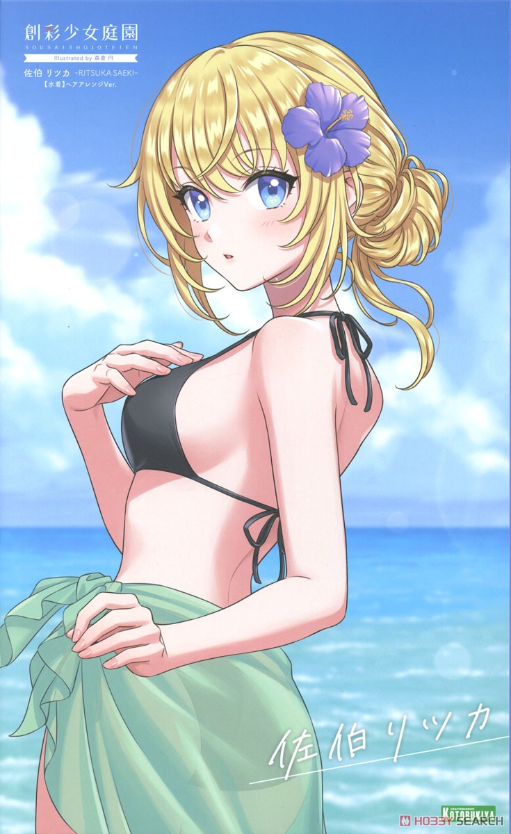 壽屋 拼裝模型 創彩少女庭園 佐伯津花 泳裝 336元（KTB-JK062）