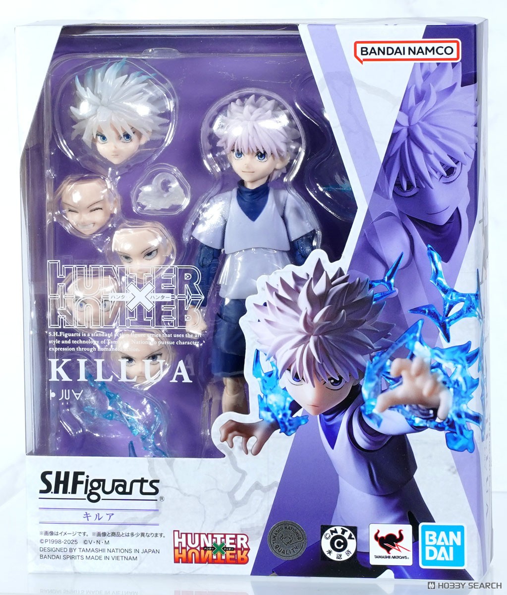 SHF 全職獵人 基路亞 奇犽 揍敵客 7000日元（BAN-67372）