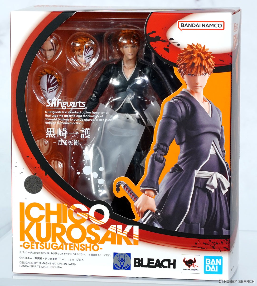 SHF BLEACH 死神 黑崎一戶 月牙天衝 85000日元（BAN-67370）