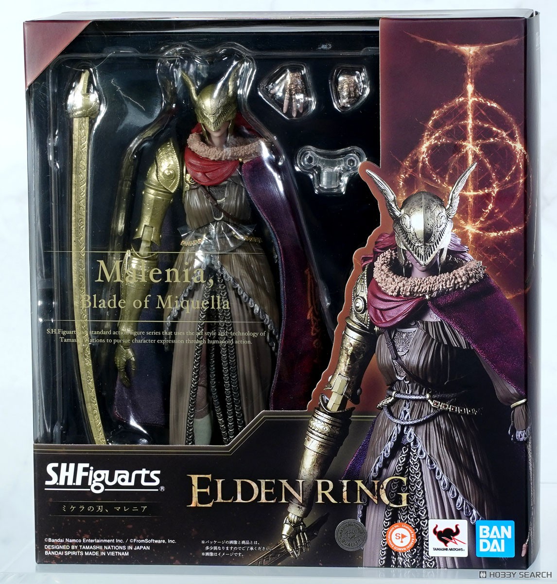 SHF 艾爾登法環 米凱拉的鋒刃女武神 瑪蓮妮婭 15000日元（BAN-66163）