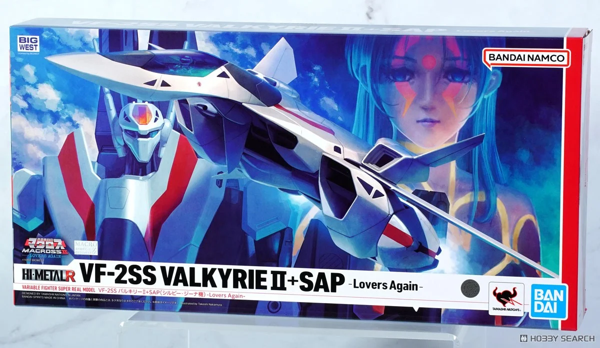 HI-METAL R 超時空要塞II LOVERS AGAIN  VF-2SS 女武神II+SAP 蘇菲 吉娜機 14000日元（HSC-67522）