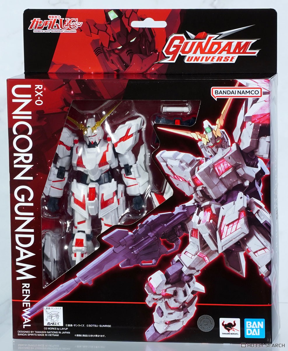 Gundam Universe GU 39 機動戰士高達UC RX-0 獨角獸高達 NTD毀滅模式 4000日元（HGT-67525）