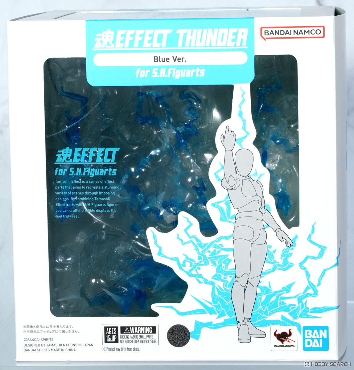 魂EFFECT ENERGY 特效件 雷電特效 VER.蓝色 SHF對應版 3000日元（BAN-67651)