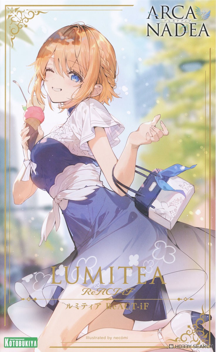 壽屋 拼裝模型 阿爾卡納蒂亞 露密提雅 ReACT-iF 322元（KTB-AR009）