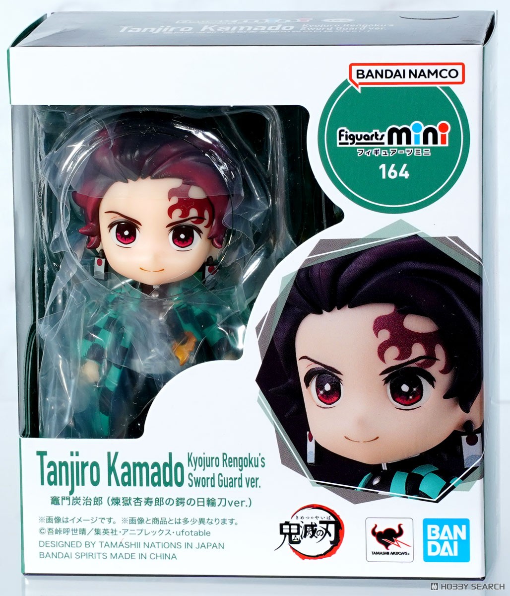 Figuarts mini 164 鬼滅之刃 灶門炭治郎 煉獄杏壽郎刀鍔的日輪刀 3200日元（BAN-67597）