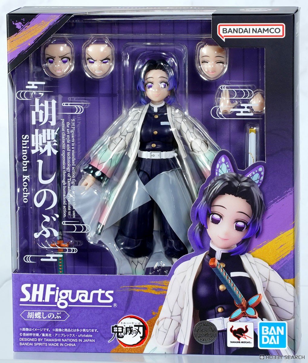 SHF 鬼滅之刃 蟲柱 蝴蝶忍 10000日元（BAN-67362）