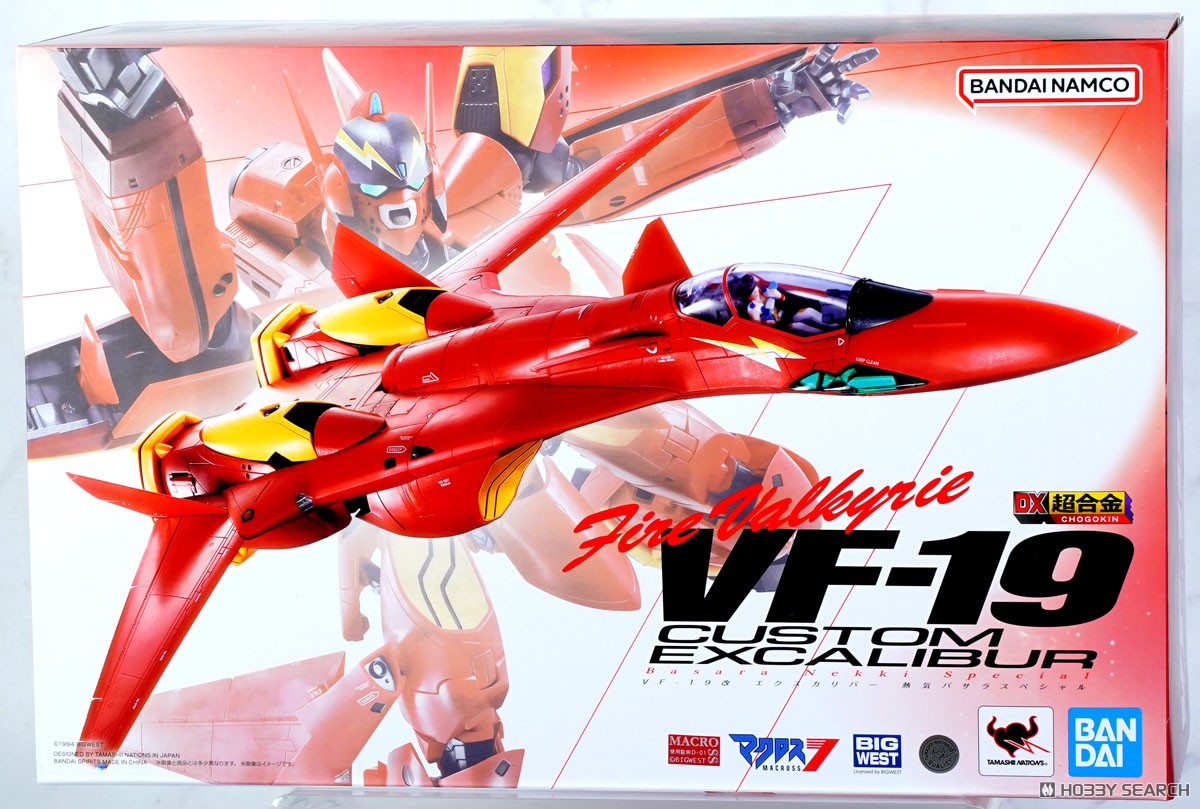 DX超合金 超時空要塞7 VF-19改 王者之劍 熱氣巴薩拉 特別版 33000日元（HSC-67626）
