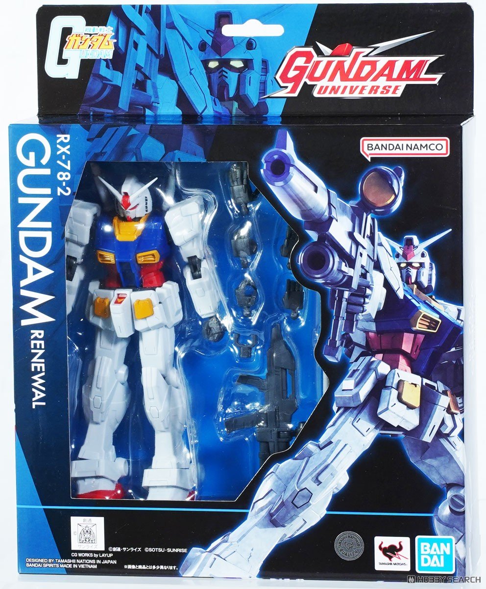 Gundam Universe GU 42 機動戰士高達0079 RX-78-2 高達 重生版 RENEWAL 4000日元（HGT-67658）
