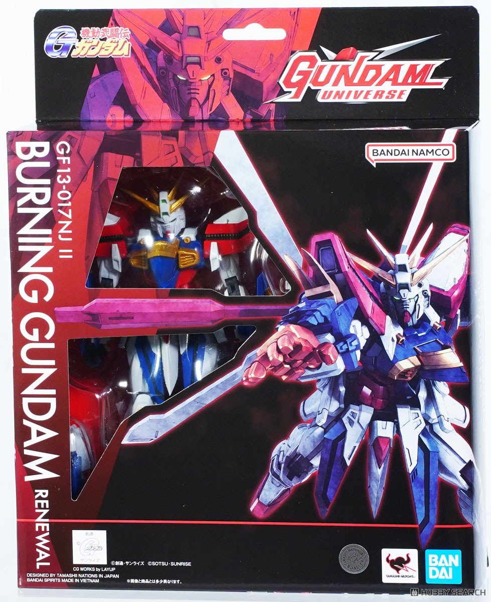 Gundam Universe GU 43 機動武鬥傳G高達 GF13-017NJII 神高達 重生版 RENEWAL 4000日元（HGT-67659）