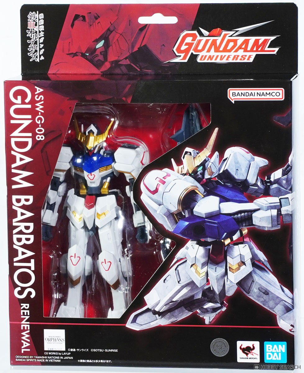 Gundam Universe GU 44 機動戰士高達 鐵血的奧爾芬斯 高達巴巴托斯 第四形態 重生版 RENEWAL 4000日元（HGT-67660）