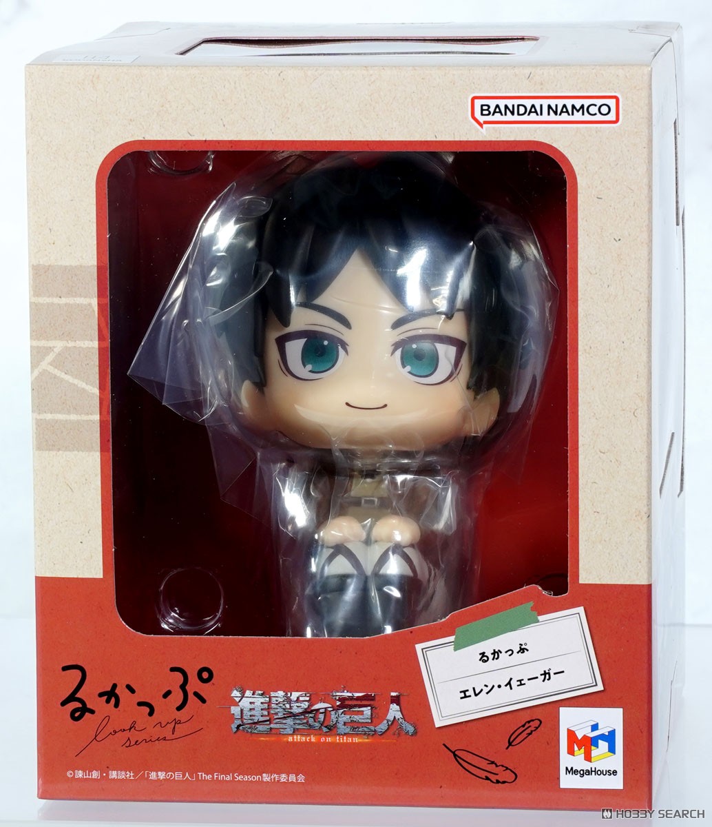 限定 Mega House  抬頭望 進擊的巨人 艾倫 耶格爾 & 利威爾 阿克曼 套裝 8600日元（HMG-84507）