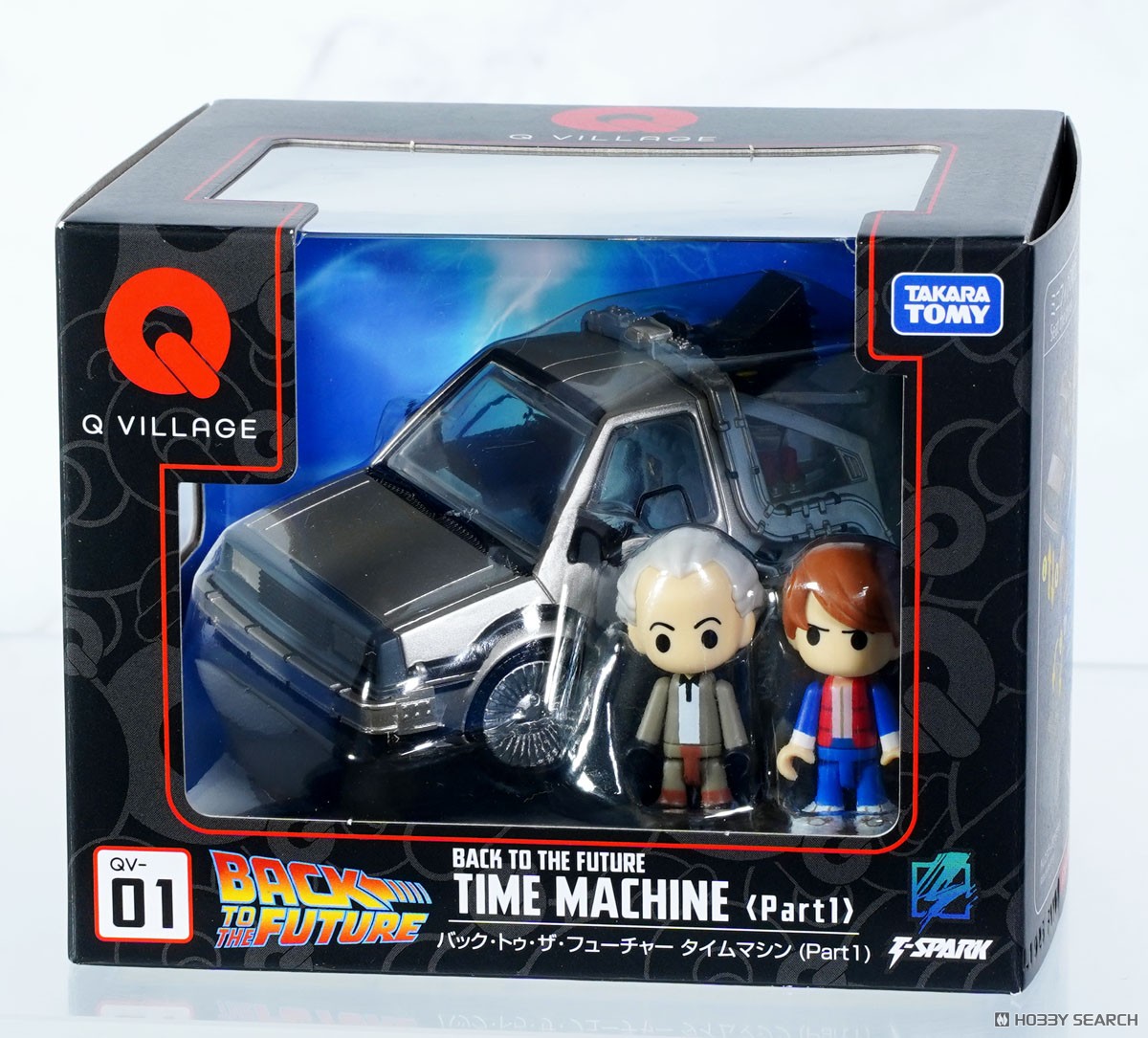 TAKARATOMY Q VILLAGE QV-01 回來未來 時光機 Part1 6500日元（TSP-997276）