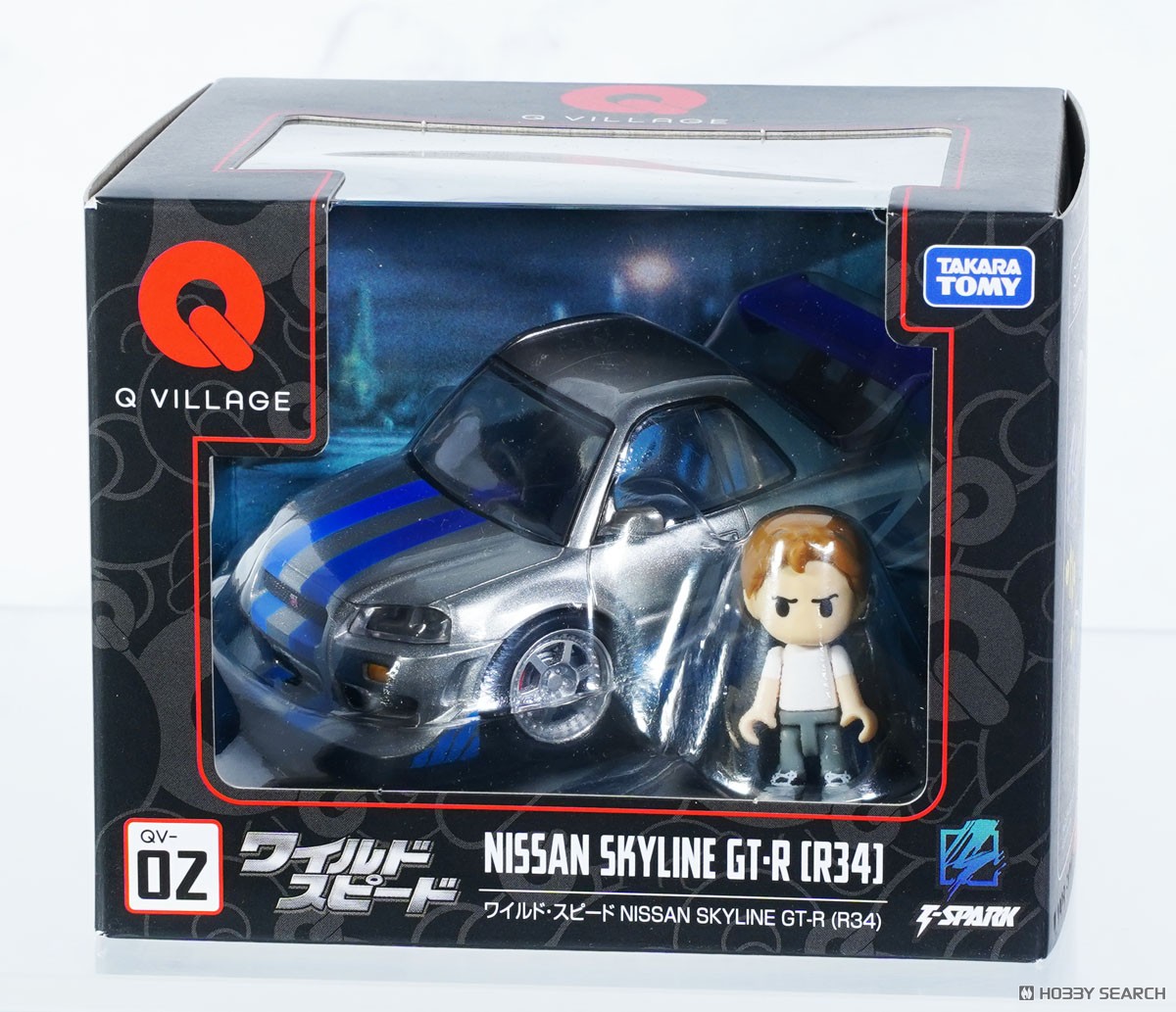 TAKARATOMY Q VILLAGE QV-02 速度與激情 NISSAN SKYLINE 天際線 GT-R R34 6000日元（TSP-997290）
