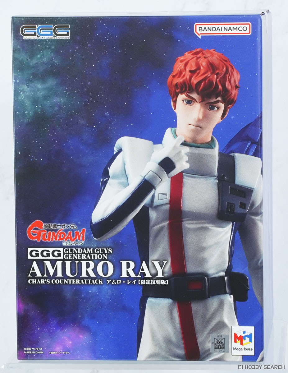 Mega House GGG 機動戰士高達 逆襲的夏亞 阿姆羅 雷 復刻版 19000日元（HMG-84584）