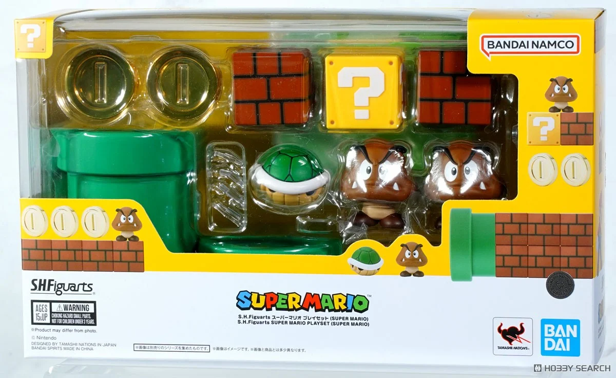 SHF 超級馬里奧 遊玩配件 5500日元（BAN-69307）