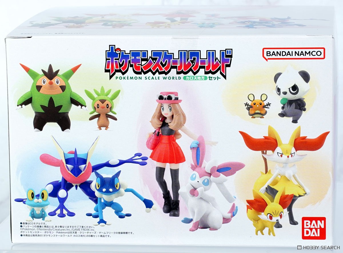 糖果盒蛋 寵物小精靈SW 造型系列 卡洛斯地區 套裝 第一彈 4080日元（HCT-92323WO）