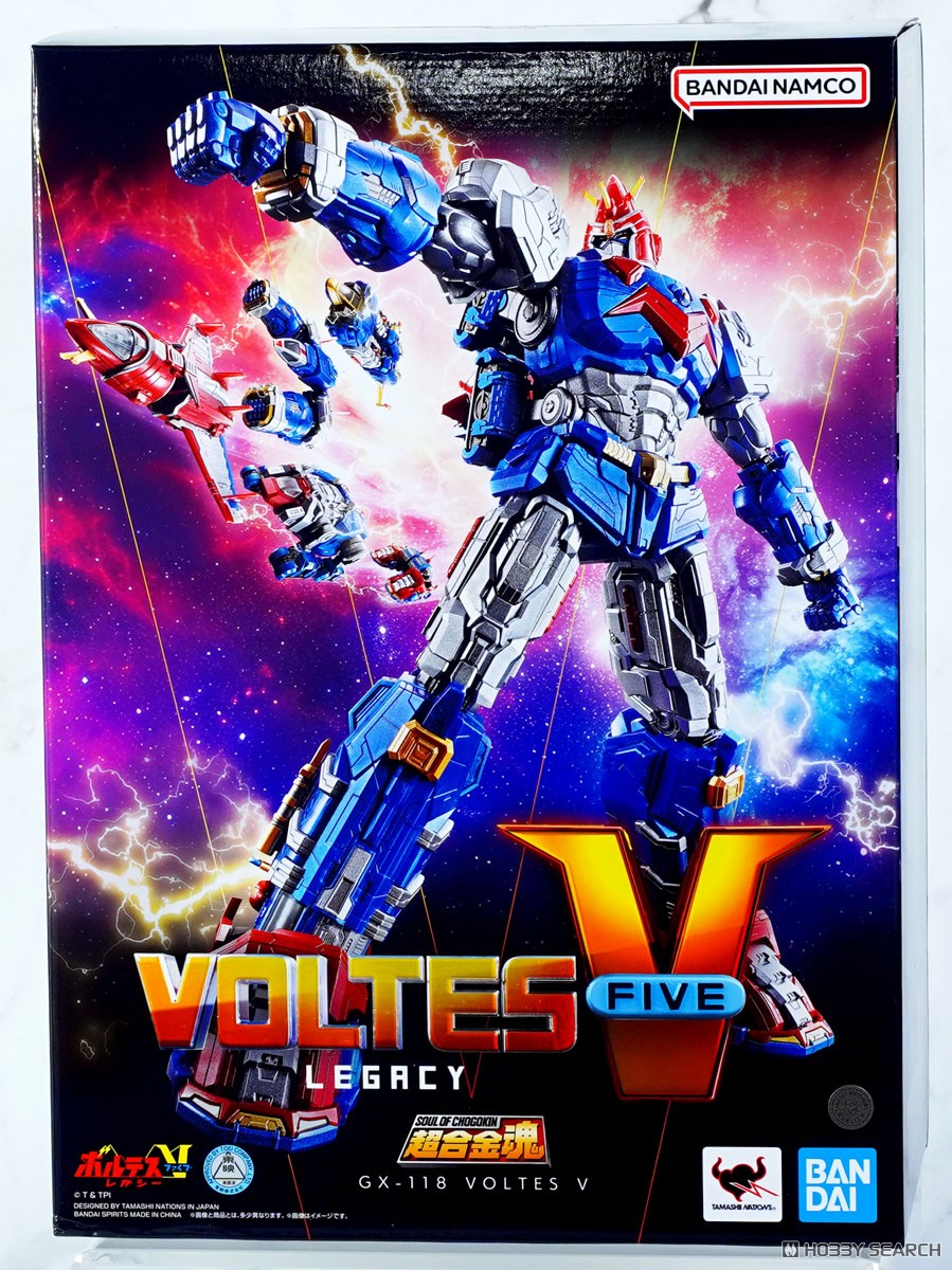 超合金魂 GX-117 波魯吉斯V遺產  波魯吉斯V 50000日元（HSC-67585）