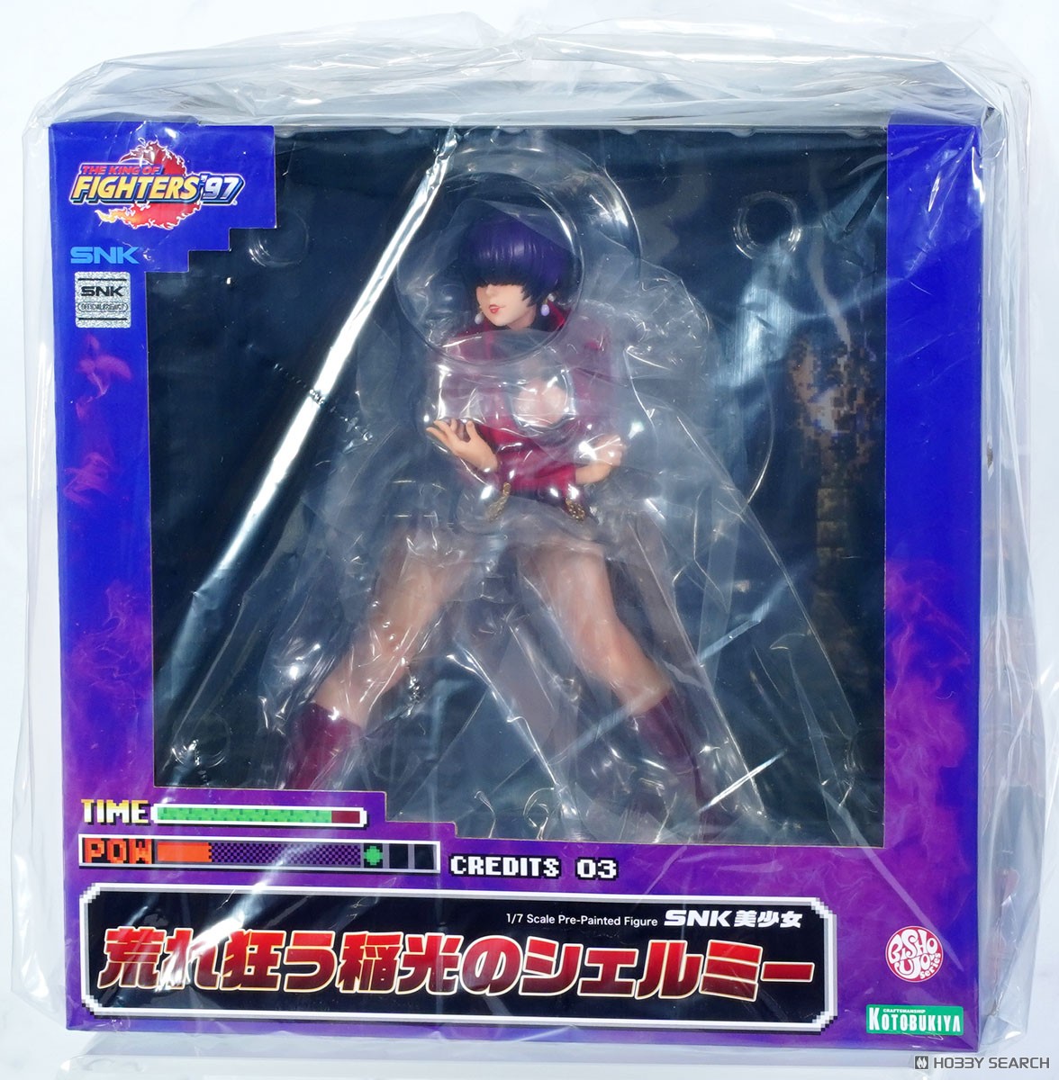壽屋 手辦 美少女雕像 拳皇97 SNK美少女 荒狂電光夏爾美 803元（KTB-SV392）