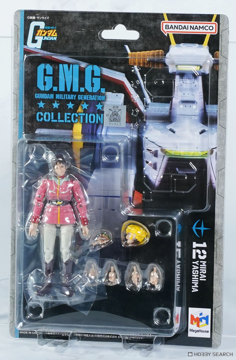 Mega House GMG COLLECTION 12 機動戰士高達 地球聯邦軍 米萊 八洲 3500日元（HMG-84720）