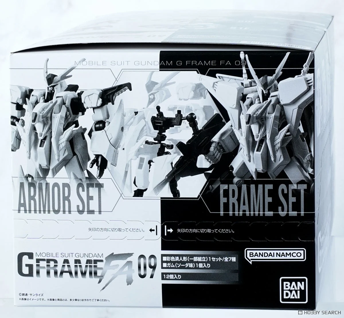 糖果盒蛋 G FRAME FA 機動戰士高達 第九彈 680日元（HCT-92592WO）