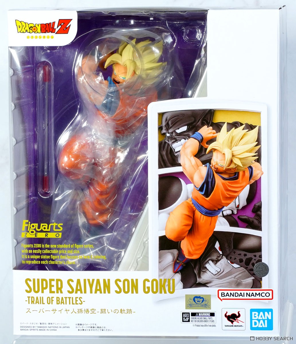 FiguartsZERO 龍珠Z 超級撒亞人 孫悟空 戰鬥軌跡 10000日元（HDB-66456）